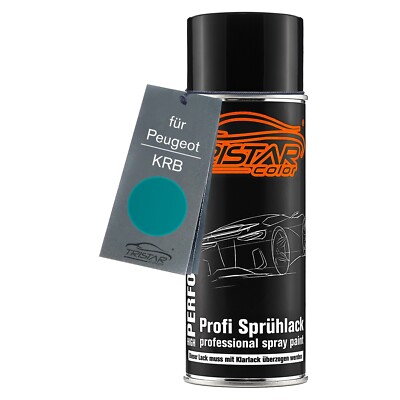 Autolack Spraydose für Peugeot KRB Vert Vallee Metallic Green Valley Metallic
