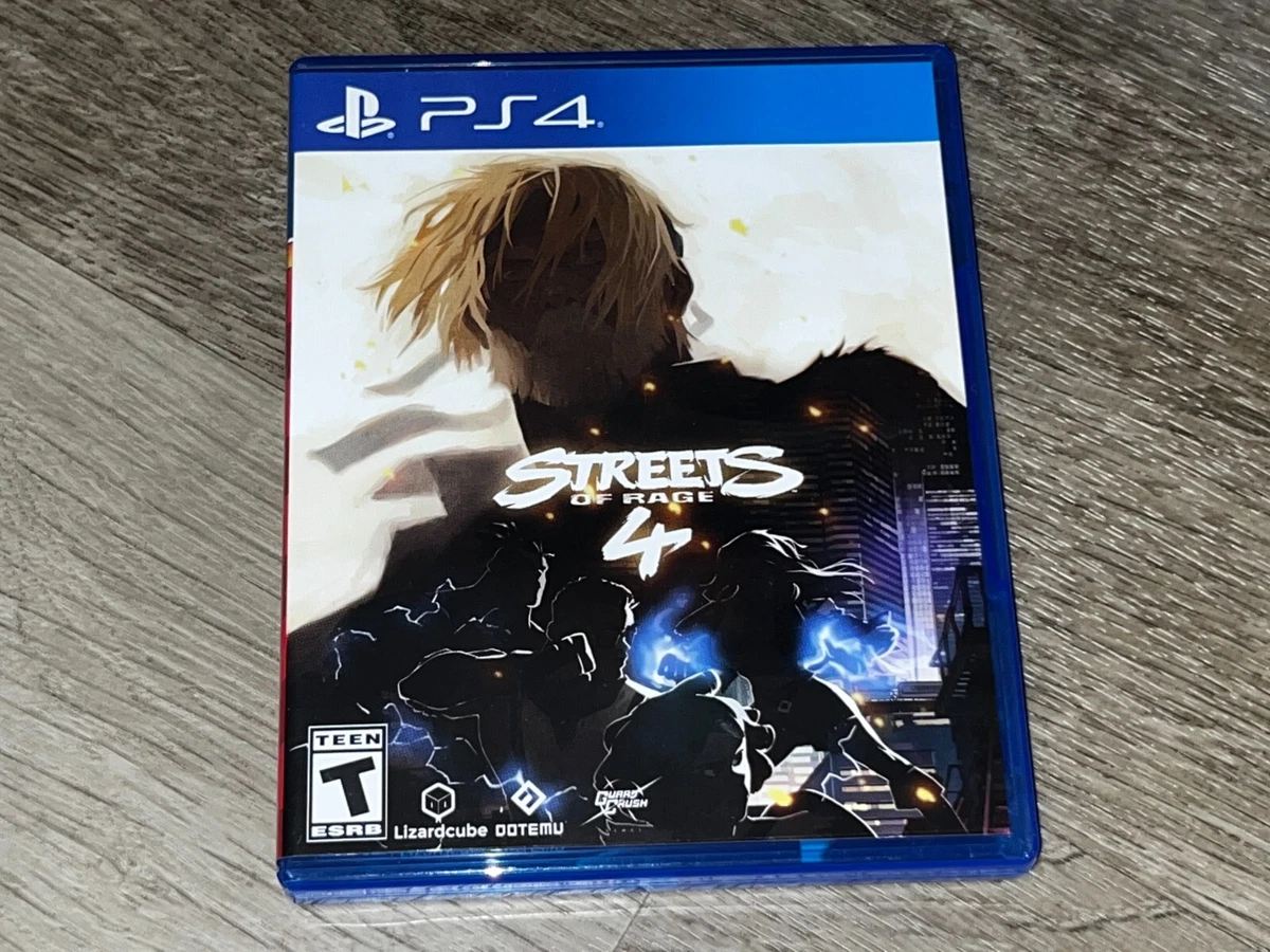 Streets of rage 2024 4 ps4 psn