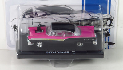 M2 Machines R29 Auto Drivers 1957 Ford Fairlane 500 14-12 Pink