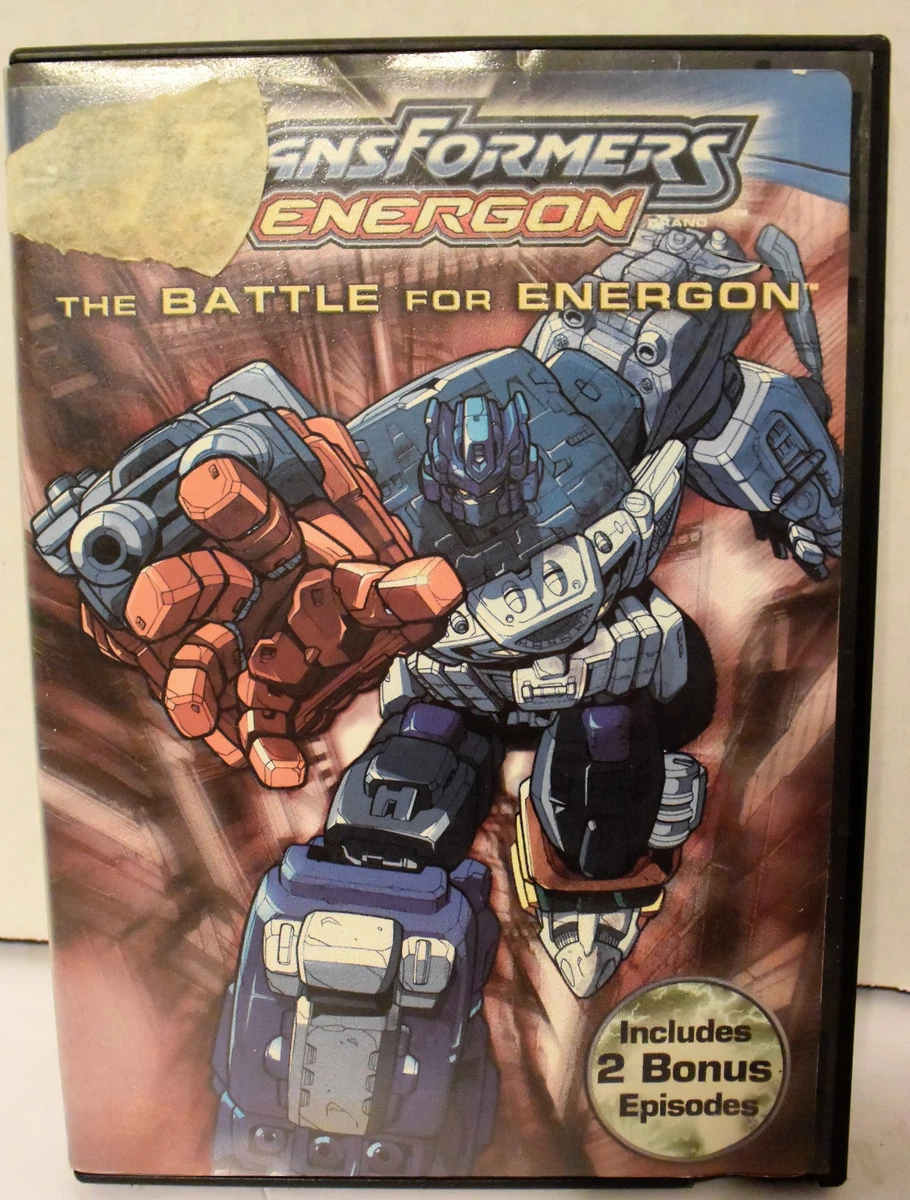 Transformers energon the battle cheap for energon dvd 2004