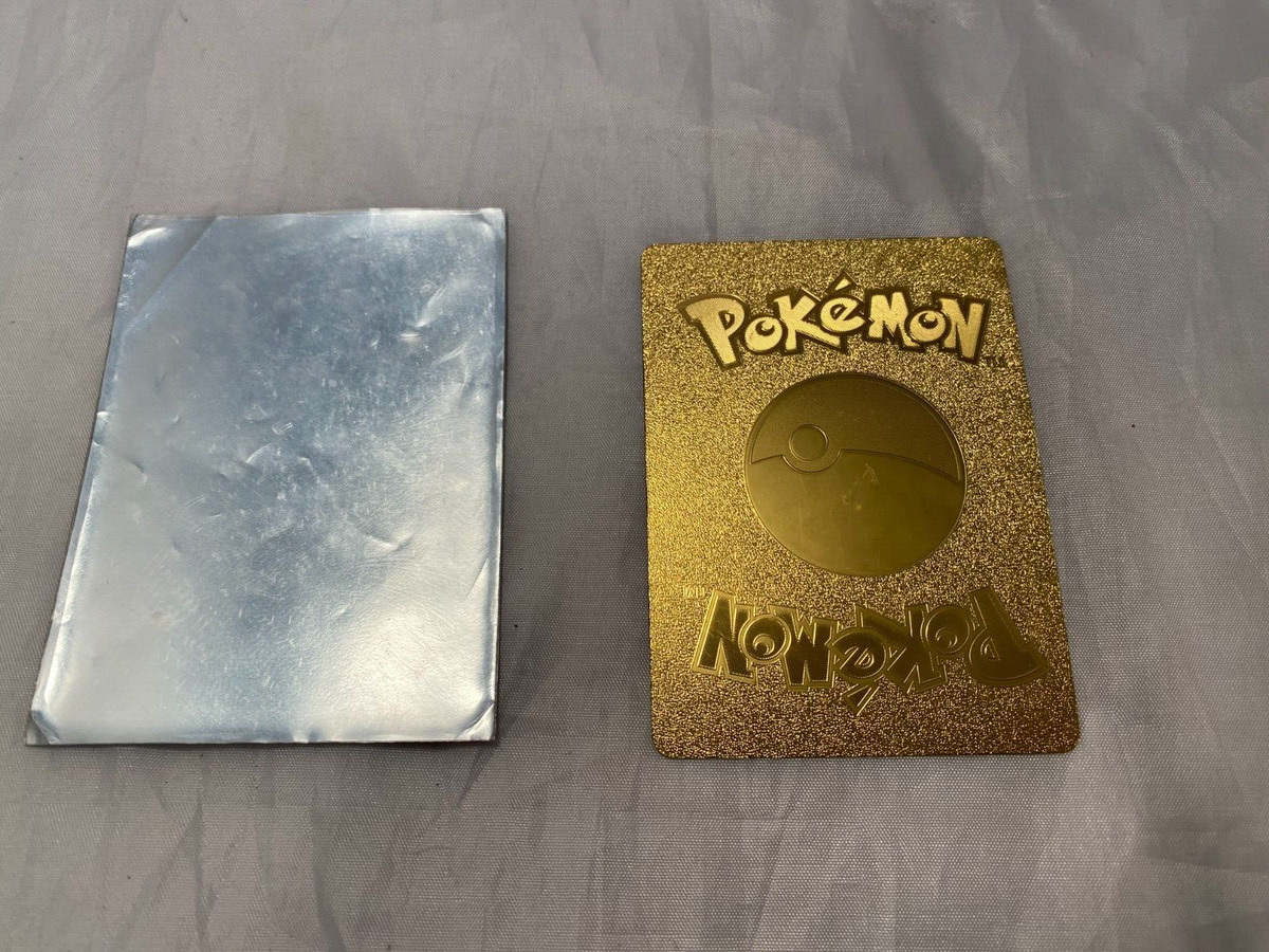 Metal Rainbow Glitter Collectibles, Rainbow Pokemon Cards