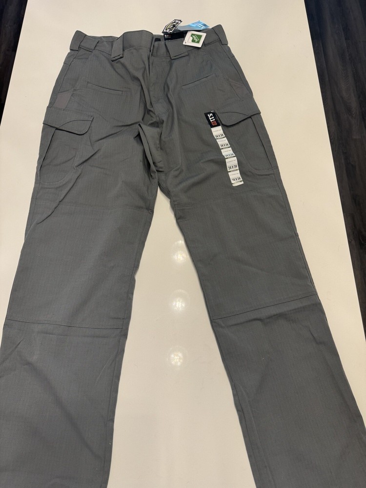 511 TACTICAL SERIES MEN'S 34X34 CARGO STRYKE 74251 100% COTTON GRAY UTILITY
