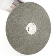 8" inch Diamond coated Flat Lap Disk Grit 60 Lapidary Grinding Disc