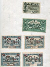 Pieniądze awaryjne: Dramburg Hesja 6 sztuk (552)