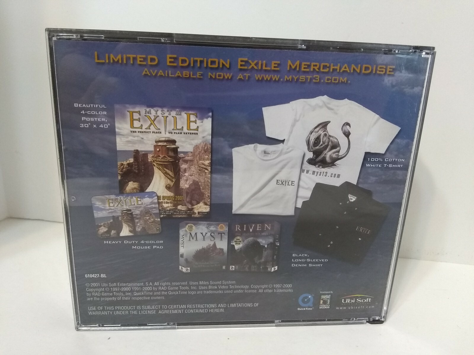 Myst Iii Exile Collector S Edition Windows Mac 01 For Sale Online Ebay