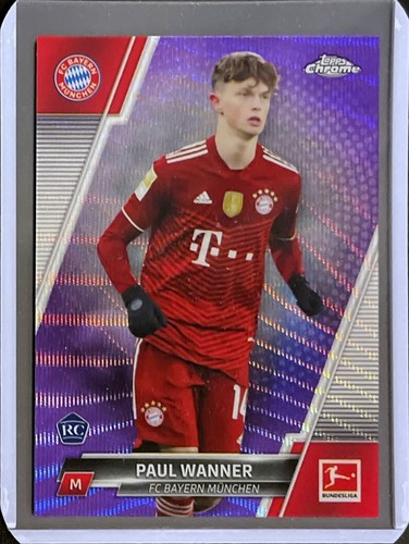 Paul Wanner Rookie - 2021-22 Topps Chrome Bundesliga - Numbered /299 #46