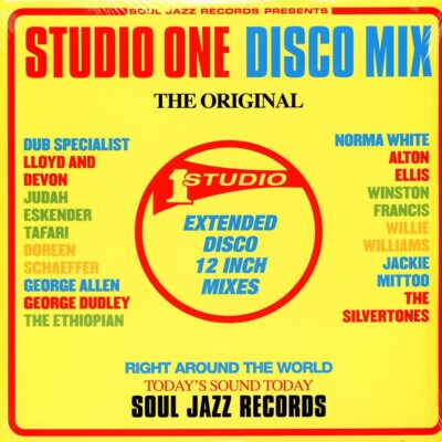 Soul Jazz Records Studio One Disco Doppel Vinyl LP neu versiegelt