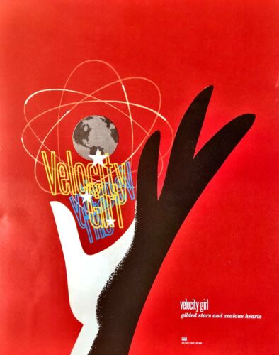Velocity Girl ~ Gilded Voices and Zealous Hearts ~ Original Advertising Poster