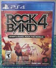 Rock Band 4 (PlayStation 4, 2015) HARMONIX - Tested/Working - CIB - RARE! *READ*