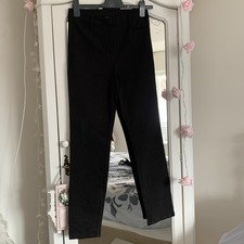 Ladies New Black Trousers Size 10 Divided H M
