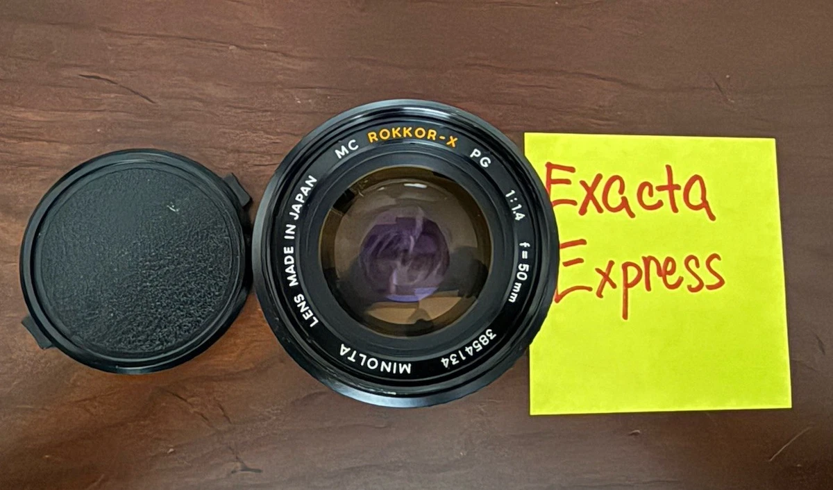 Minolta MD f/1.4 Lenses 50mm Focal for sale | eBay