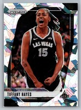 Tiffany Hayes 2024 Panini Prizm WNBA #81 Ice Prizms Las Vegas Aces