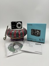 Fujifilm FinePix AX560 Black 16 MP Digital Camera HD Tested  Works in Box