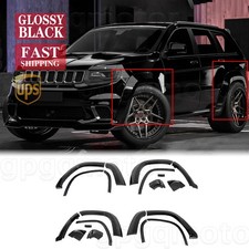 For Jeep Grand Cherokee Srtsrt8 2012-2016 Glossy Add-on Widebody Fender Flares For Jeep Grand Cherokee Srtsrt8 2012-2016 Glossy Add-on Widebody Fender Flares
