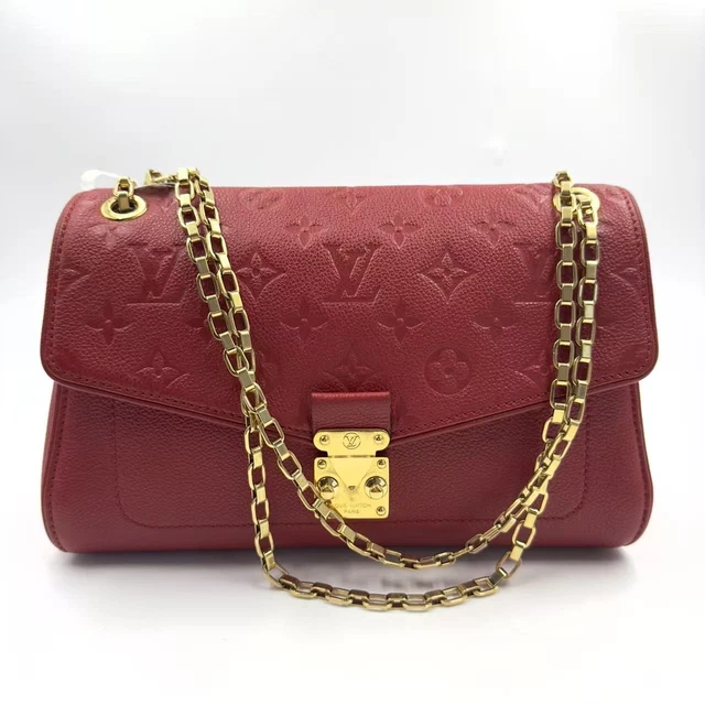 9.16 Live Louis Vuitton Saint Germain  Shoulder Bag IN Red Monogram