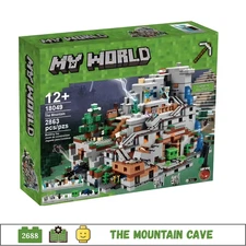 MOC The Mountain Cave B21137 Building Set 2688pcs Toy Christmas Gift