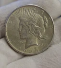 1925 US Peace Silver Dollar $1 AU