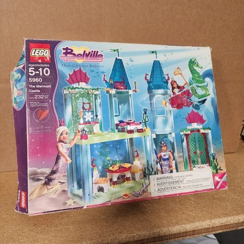 LEGO Belville The Mermaid Castle 5960 Hans Christian Andersen *read desc.