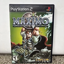 Maximo-Ghosts to Glory - Sony PlayStation 2 CIB Very Good Condition