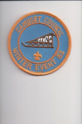 1983 Samoset Council Winter Event patch