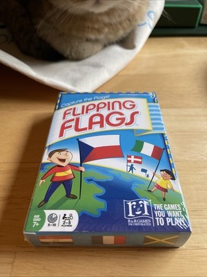 R&R Cardgame Flipping Flags Box NM