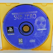 Mortal Kombat Mythologies Sub Zero (Sony Playstation 1)  Disc Only - Tested