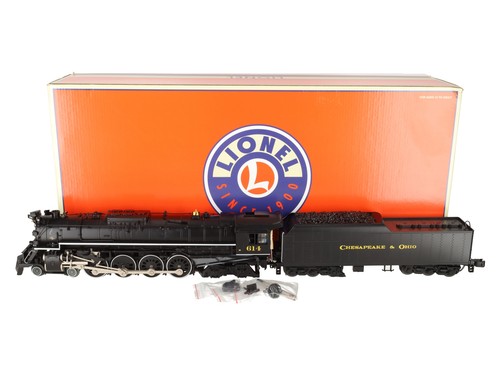 Locomotora de vapor y licitadora Lionel 2331070 O C&O LEGACY Greenbrier 4-8-4 #614 EX | Condition: Used