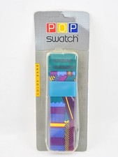 Pop Swatch Color Band NOS Pitsch Patsch PWK174 1993 Fabric Multicolor Vintage