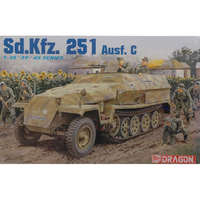 Sd Kfz 251 Ausf.C Kit 1:35 Dragon Kit Mezzi Militari -D- Neues Modell