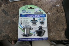 TubShroom Ultra Stainless Strainer Plus StopShroom Plug Combo for Tub Drains