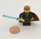 Lego Star Wars Ep2 Anakin Skywalker Minifig w/ Chrome Lightsaber sw0099