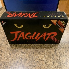Atari Jaguar Console and Atari cd player CIB!