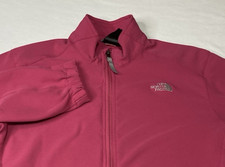 North Face Girls L Pink Full Zipper Lightweight Jacket