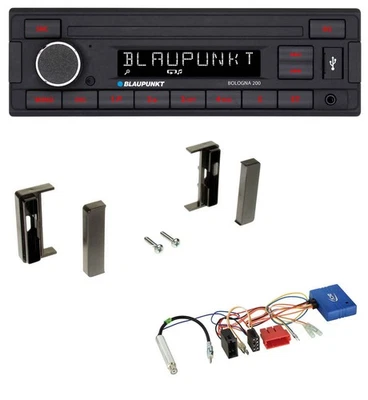 Blaupunkt MP3 CAN-Bus USB 1DIN Autoradio für Audi TT 8N 1998-2006 schwarz - Bild 1 von 4