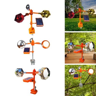 Wind Power Bird Crow Repeller Scarer, Reflektierender Bird Scarer Drive Away