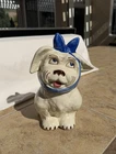 1940's Vintage Shawnee Pottery Muggsy Toothache Dog Cookie Jar USA