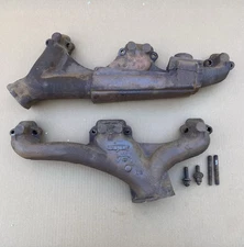 1971-72 AMC AMX Javelin Emission Free Freeflow Exhaust Manifolds Pair 3210159F