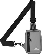 Mini Sling Bag for Men Women, Waterproof Utility Chest Bag, Lightweight