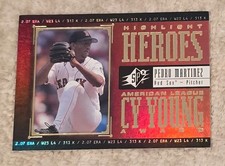 Pedro Martinez 2000 SPx Highlight Heroes #HH1 Boston Red Sox