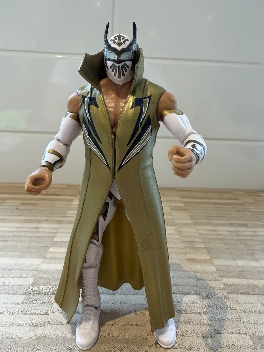 Action Figure WWE Elite Collection Sin Cara, 16 Cm Articolata Con Accessorio