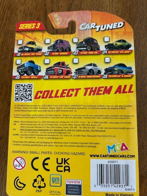 Car Tuned Walgreens Exclusive Series 3 Complete Set Of 8 Diecast