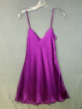 Dannijo Women's Mini Slip Dress Fuchsia V-neck Sz. XS