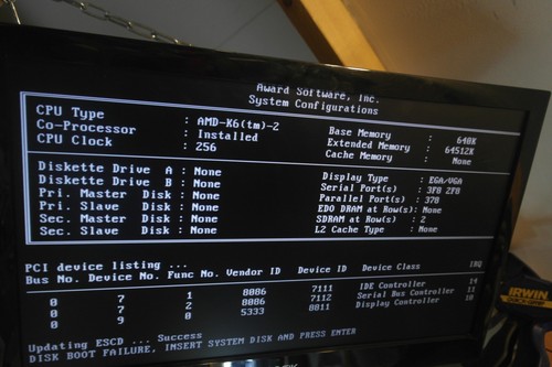 Gniazdo 7 Baby AT płyta główna PCI ISA SD EDO IDE FDD Intel TX Lucky Tech P5TX3 - Zdjęcie 3 z 13