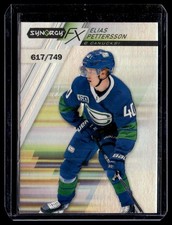 2020-21 Upper Deck Synergy FX Elias Pettersson Vancouver Canucks #FX-24