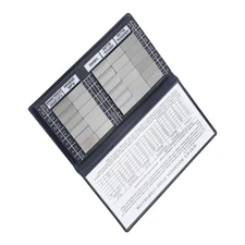 LABLT 30× Surface Finish Comparator Set With Ra0.05-12.5mm Microfinish Stable