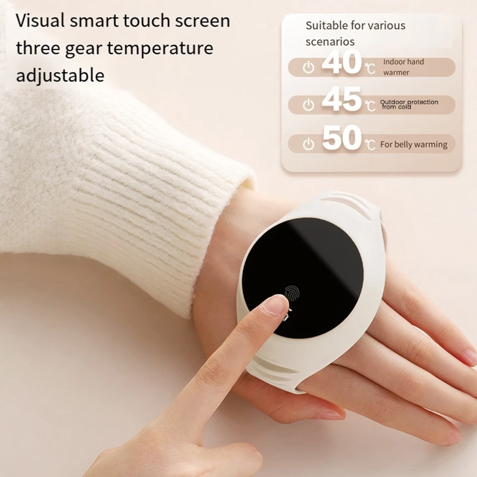 2X(Elektrische HandwäRmer, Heizarmband, 2-In-1, Camping--HandwäRmer-3504 - Bild 4 von 4