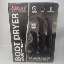 Jobsite Mighty Dry Heated Boot Dryer With LED Indicator Model 54172 - Black