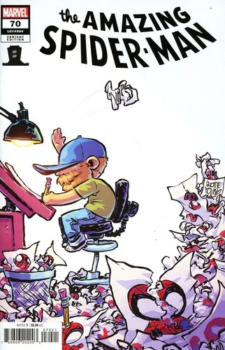 Amazing Spider-Man, The (6th Series) #70A VF/NM; Marvel | 964 Skottie Young Vari