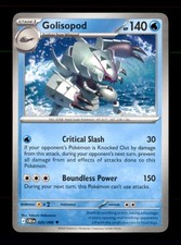 Golisopod 026/086 Uncommon Chaos Rising Pokemon Near Mint