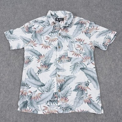 Thruston Extra Quality Aloha Hawaiian Vintage Shirt Men's Sz JP:LL (US:L) White